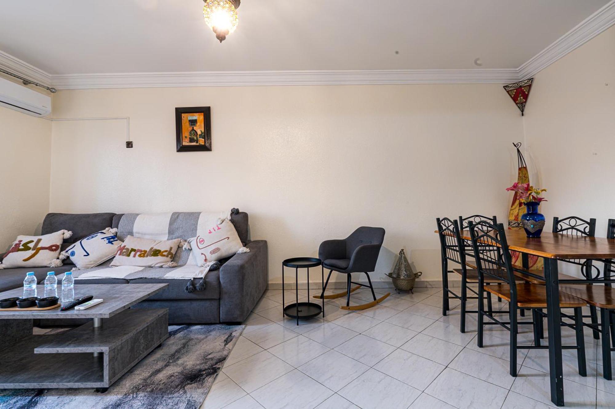 Dar Bouchra, Cozy Appartement, Centre Gueliz Marrakech Marrakesh Buitenkant foto